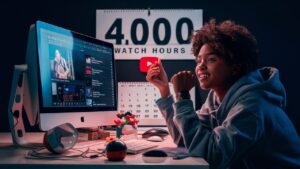 complete 4000 watch hours on youtube